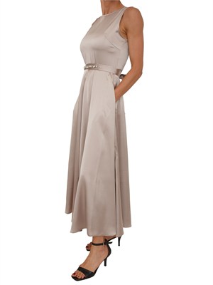 Abito EMMGITA Emme Marella in raso beige in DONNA