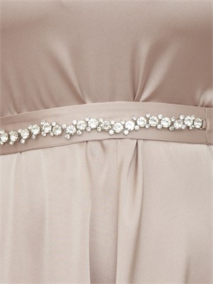 Abito EMMGITA Emme Marella in raso beige in DONNA