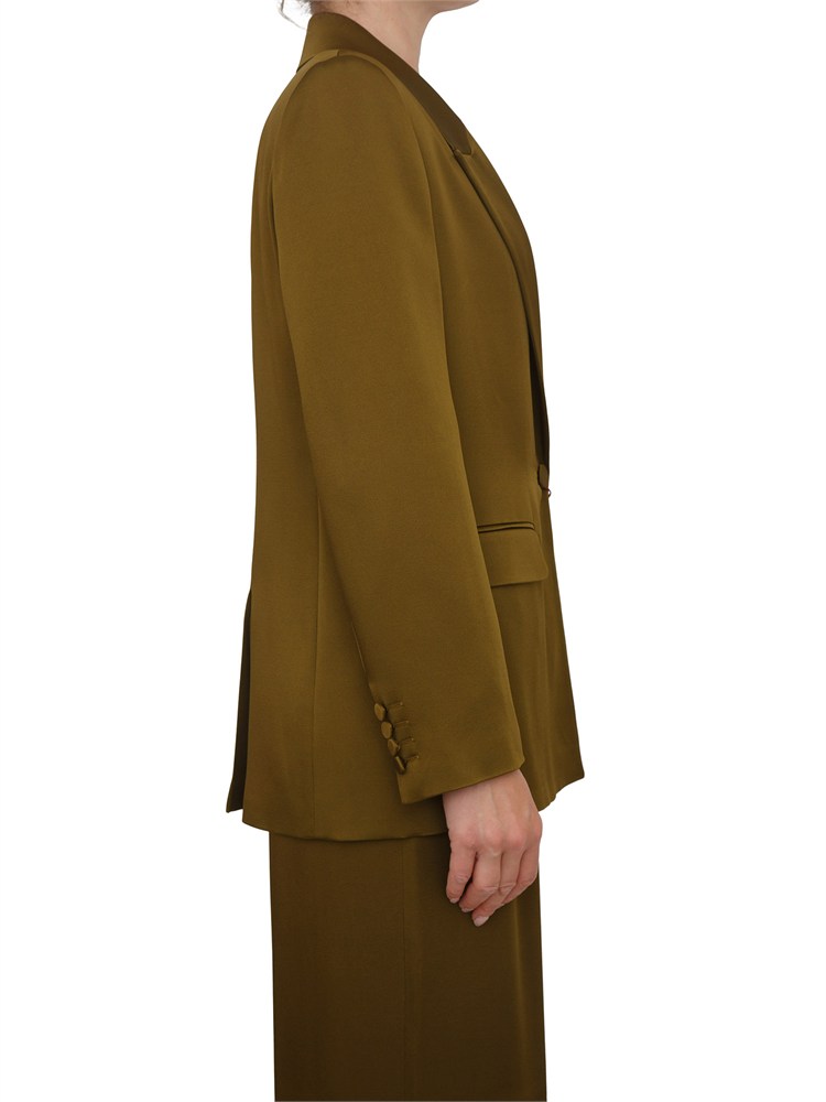 Giacca MSEALBINO Max Mara Studio in misto viscosa verde