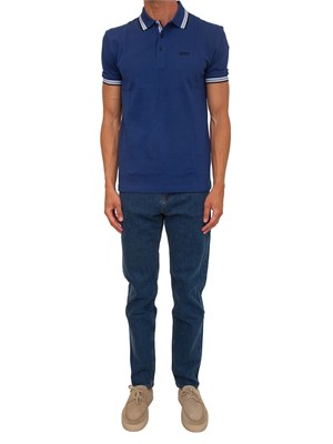Polo blu 