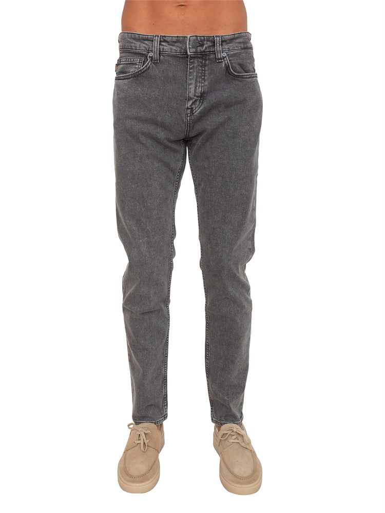 Jeans BOSS Uomo in denim grigio