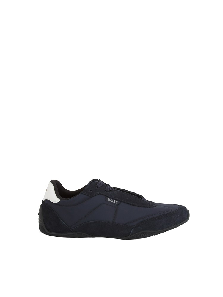 Sneakers nere Boss uomo in pelle