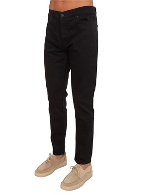 Jeans Boss in denim nero in UOMO