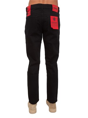 Jeans Boss in denim nero in UOMO
