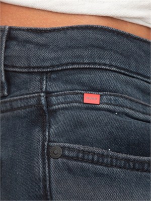 Jeans HUGO Uomo in denim blu scuro in UOMO