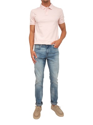 Jeans BOSS Uomo in denim effetto used in UOMO