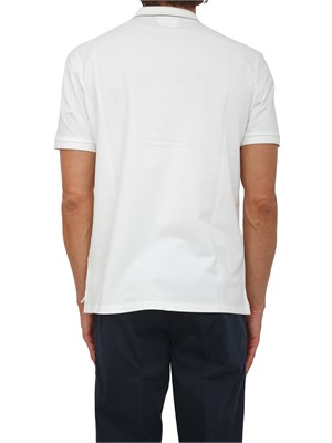 Polo C.P. Company in cotone bianco in UOMO