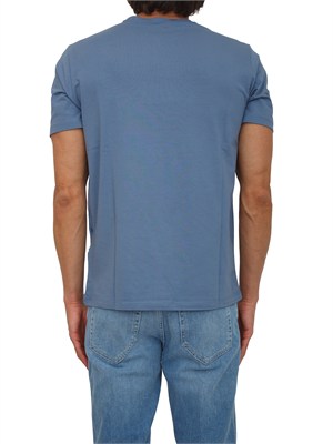 T-shirt Liu Jo uomo in cotone blu in UOMO