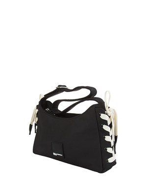 Borsa a spalla Karl Lagerfeld Jeans in tessuto nero in DONNA