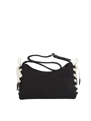 Borsa a spalla Karl Lagerfeld Jeans in tessuto nero in DONNA