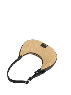 Borsa hobo Karl Lagerfeld Jeans intrecciata beige in DONNA