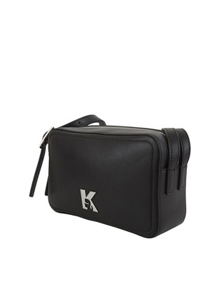 Camera bag Karl Lagerfeld in ecopelle nera in DONNA