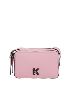 Camera bag Karl Lagerfeld in ecopelle rosa in DONNA