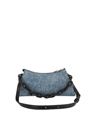 BORSA A SPALLA K.LAGERFELD BLU DENIM in DONNA