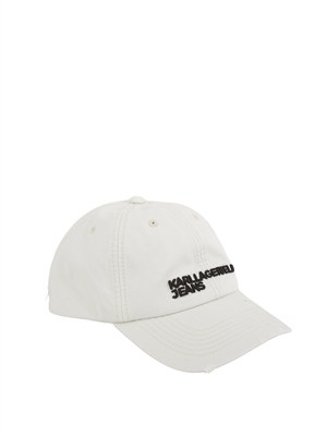 Cappello Karl Lagerfeld Jeans grigio ghiaccio in DONNA
