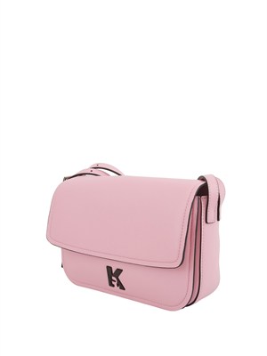 Camera bag Karl Lagerfeld in ecopelle rosa in DONNA