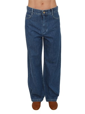 Jeans SMMZEUS Max Mara 'S in denim indaco in DONNA