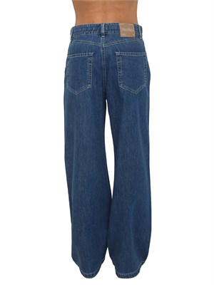 Jeans SMMZEUS Max Mara 'S in denim indaco in DONNA