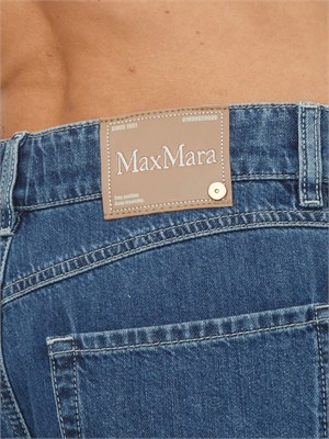 Jeans SMMZEUS Max Mara 'S in denim indaco in DONNA