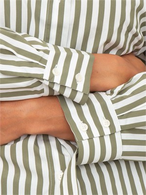 Camicia Emmuggioso di Emme Marella a righe verdi in DONNA