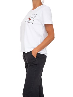 T-shirt bianca Emmgola Emme Marella con stampa in DONNA