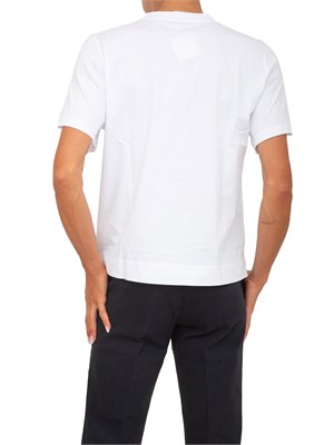 T-shirt bianca Emmparaggi Emme Marella con stampa in DONNA
