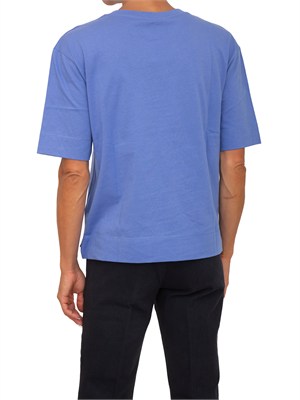 T-shirt blu Emmfirma di Emme Marella con taschino in DONNA