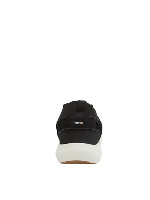 Sneakers nere BOSS uomo con tomaia in maglia in UOMO