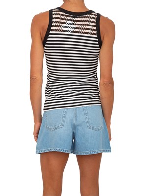 Top Liu Jo a righe nere e bianche in DONNA