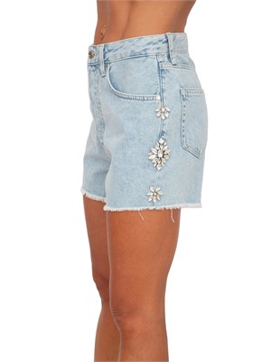 Shorts jeans Liu Jo donna con strass in DONNA