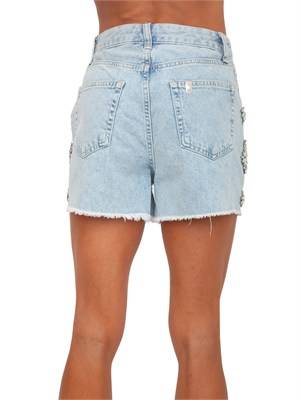 Shorts jeans Liu Jo donna con strass in DONNA