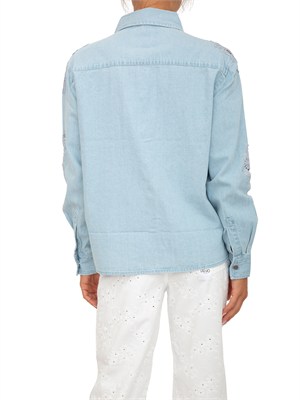 Camicia denim Liu Jo donna lavaggio chiaro in DONNA