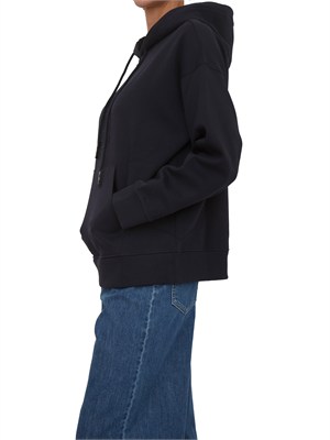 Felpa SMMANDREA Max Mara 'S in tessuto tecnico blu in DONNA