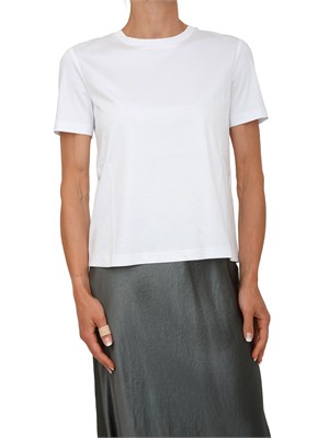 T-shirt bianca MMLASTICE Max Mara MM in cotone e modal in DONNA