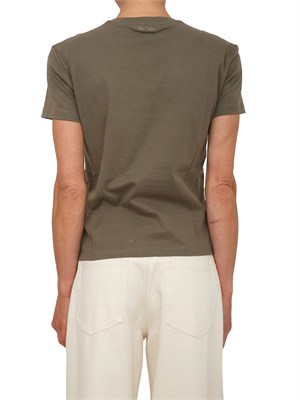 T-shirt SMMBELLA Max Mara 'S in cotone verde in DONNA