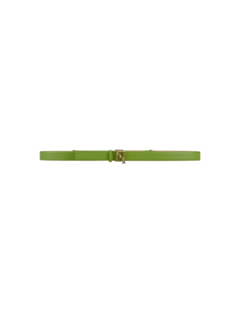 Cintura Elisabetta Franchi in pelle verde