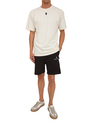 T-shirt beige County of Milan in cotone in UOMO