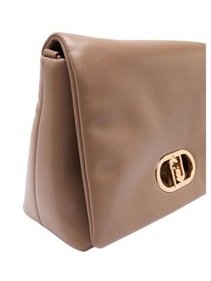 Borsa LaPuffy grande Liu Jo ecopelle marrone in DONNA