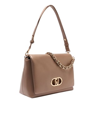 Borsa LaPuffy grande Liu Jo ecopelle marrone in DONNA