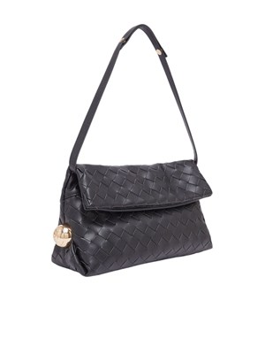 Riccy Bag Liu Jo in ecopelle intrecciata nera in DONNA