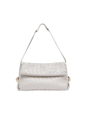 Riccy Bag Liu Jo in ecopelle intrecciata avorio in DONNA