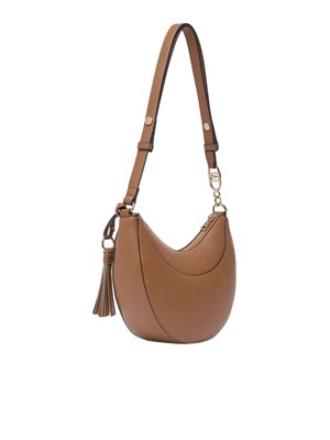Borsa hobo media Liu Jo in ecopelle cuoio in DONNA
