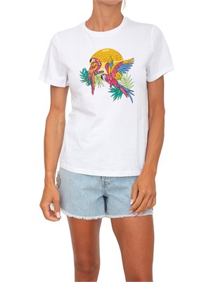 T-shirt Liu Jo bianca con stampa in DONNA