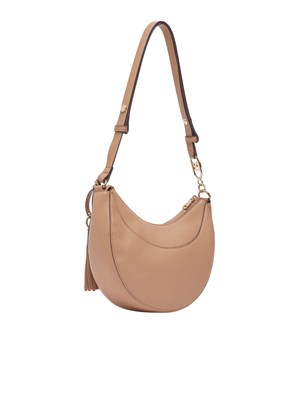 Borsa hobo media Liu Jo in ecopelle cammello in DONNA