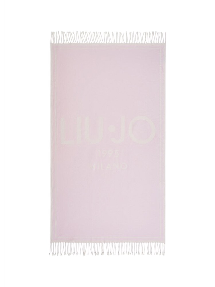 Telo da mare Liu Jo donna in cotone rosa