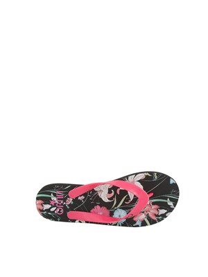 Infradito Liu Jo pvc nero in DONNA