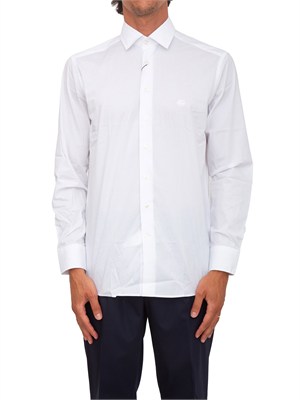 Camicia Etro uomo in cotone bianco in UOMO