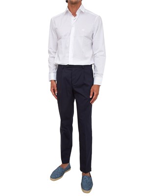 Camicia Etro uomo in cotone bianco in UOMO