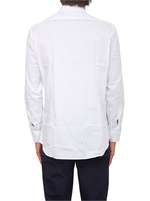 Camicia Etro uomo in cotone bianco in UOMO