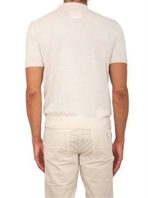 Polo a maniche corte Etro uomo avorio in UOMO